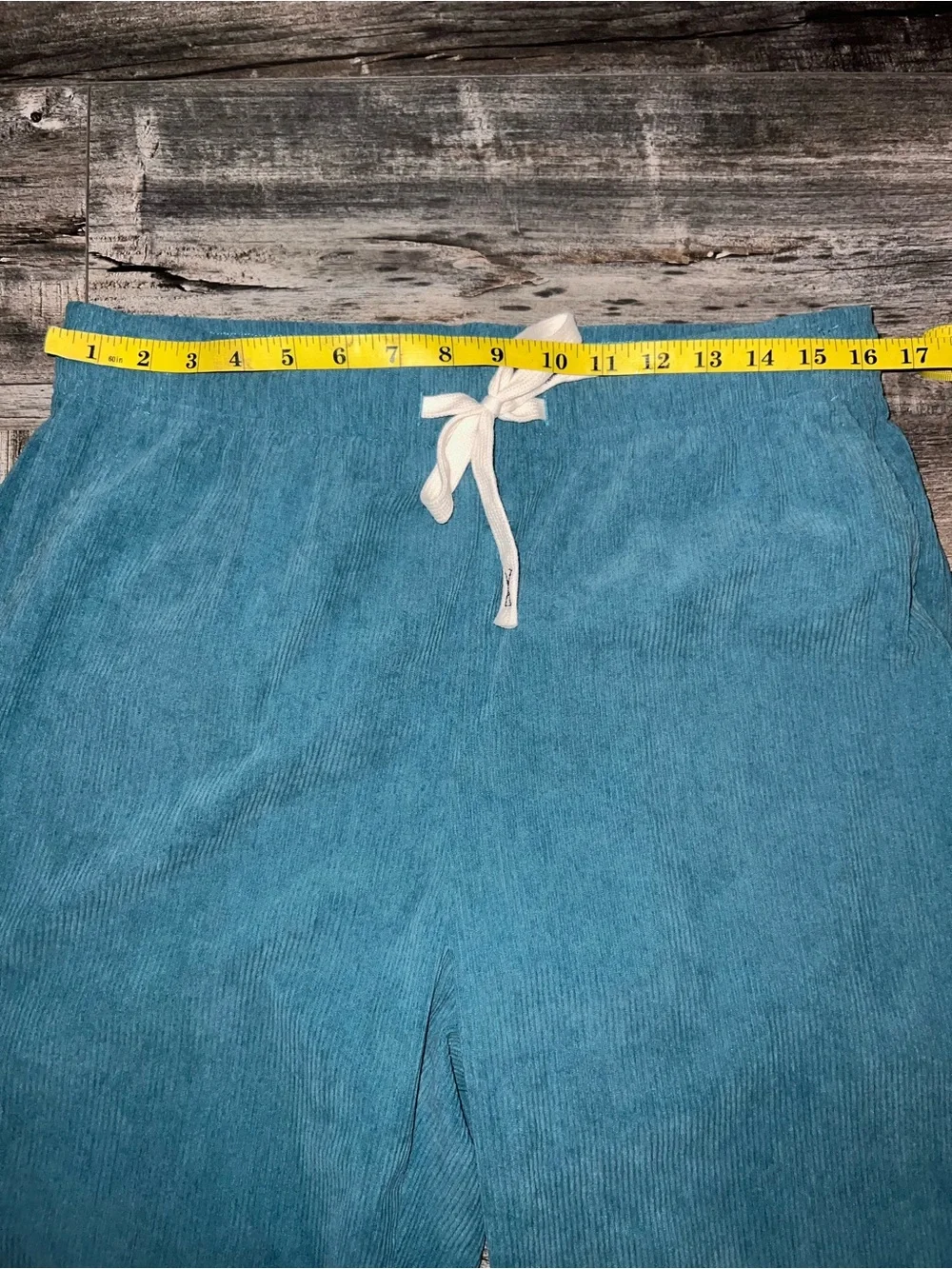 Teal Blue corduroy Pants